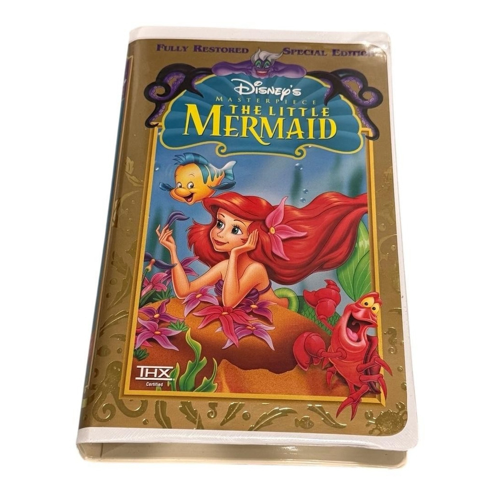 Disney Little Mermaid VHS Masterpiece Collection Fully Restored Special THX